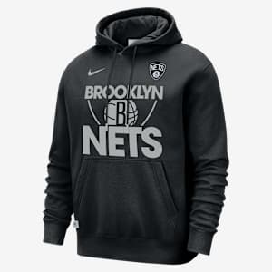 Brooklyn Nets Club Courtside Men's Nike NBA Pullover Hoodie. Nike.com
